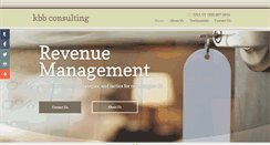 Desktop Screenshot of kbbconsulting.com